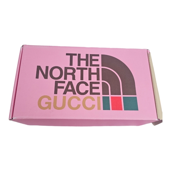 100% Authentic The north face x gucci slides - Picture 4 of 12